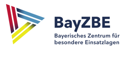 Logo des Bayerischen Zentrums für besondere Einsatzlagen gGmbH (BayZBE)